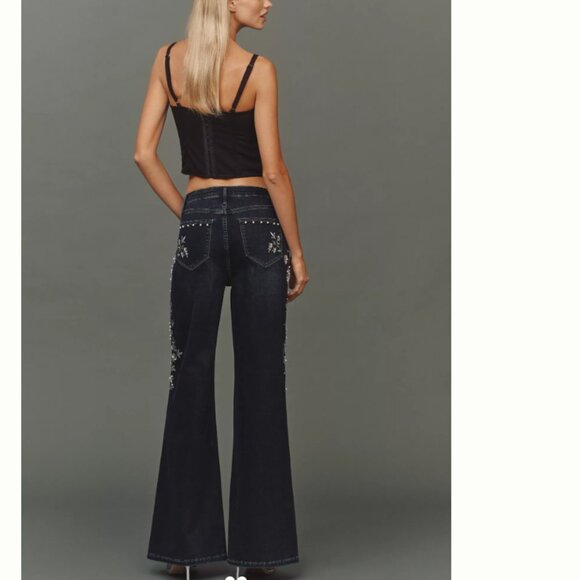 DRIFTWOOD JEANS Dark Wash Penelope X Gilded Garden Jeans - Picture 11 of 12
